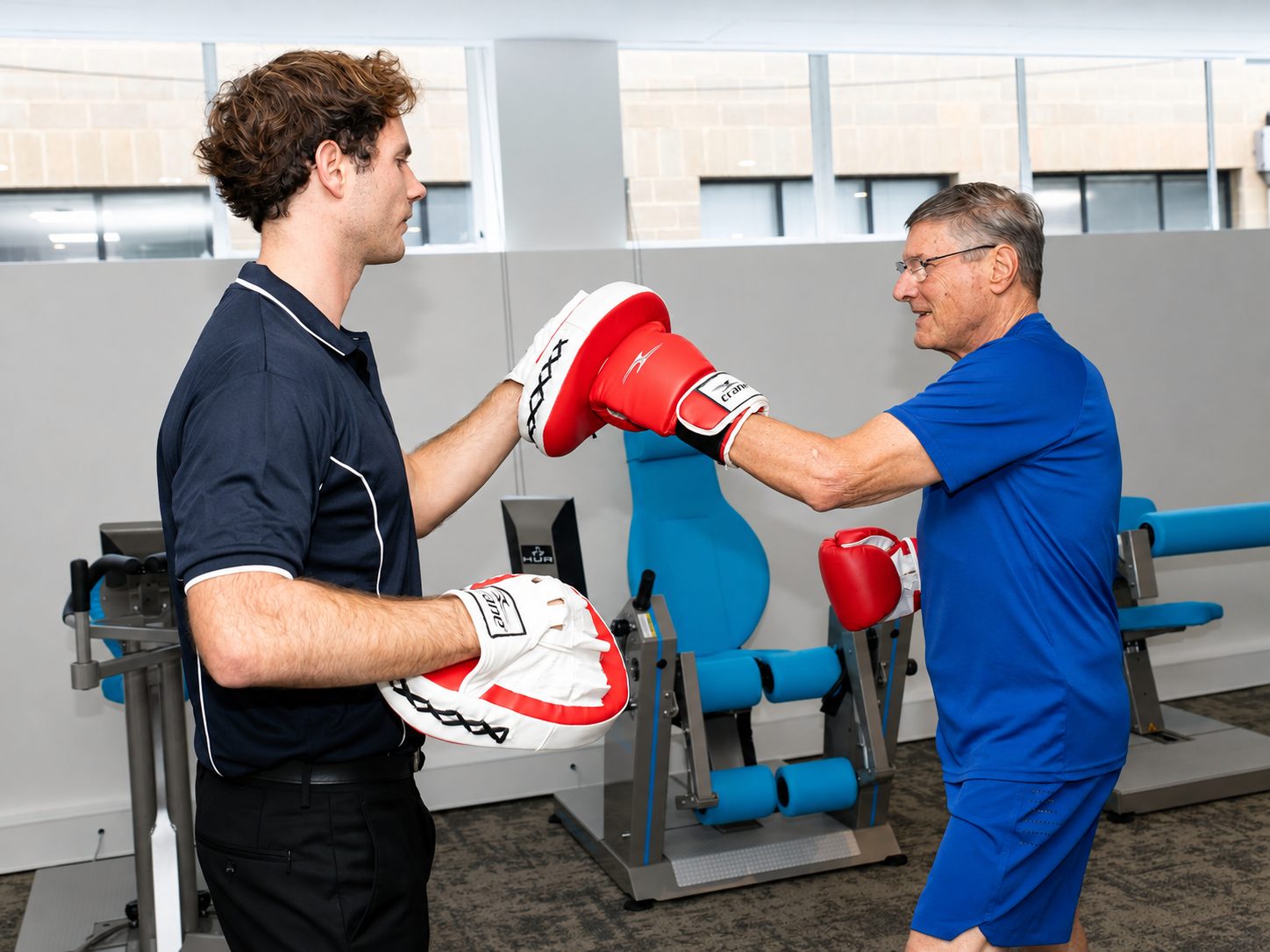 Boxing for coordination and fun